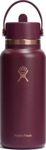 Vista 35 de Hydro Flask de boca ancha con tapa Flex de pajita de 24 onzas Agave