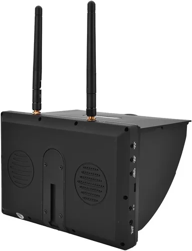 Vista 8 de FPV Monitor Dual Receptor 5.8GHz 40Channels 7Inch LCD Monitor/Pantalla Receptor Monitor para FPV Drone Quadcopter con Receptor Inalámbrico 140/120