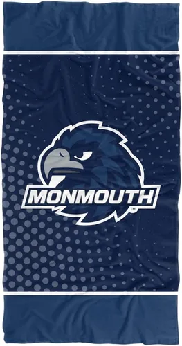 Vista 58 de LOGOVISION Manta Abilene Christian University, 30x60 Logo Dots CottonFront/PolyBackBeachTowel