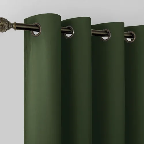 Vista 233 de KOUFALL Cortinas de Baño Aqua para Ventana, Juego de 2 Paneles Decoración Costera Cortinas Cortas Opacas para Ventana Pequeña de Cocina Puerta