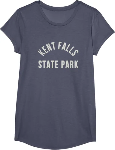 Vista 17 de Kent Falls State Park Connecticut Arch CT Camiseta, Azul