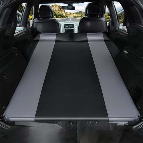 Vista 9 de Colchón inflable de coche para Smart 1990-2015 2016 2017 2018 2019 2020 2021 2022 2023 Almohadilla de dormir autoinflable Cojín de cama de aire Verde