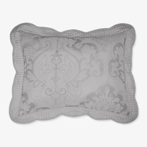 Vista 34 de BrylaneHome Amelia - Funda de almohada King, color rosa baya.