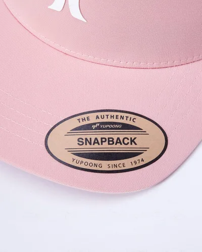 Vista 2 de Hurley Gorra de béisbol curvada para mujer con cierre a presión