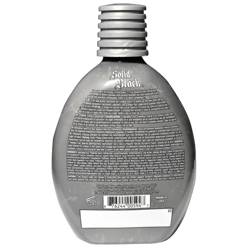 Vista 9 de Loción bronceadora para interior y cama de bronceado Millenium, Insanely Black y Solid Black, 13.5 onzas