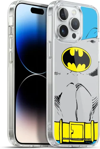 Vista 106 de Head Case Designs Funda de gel con licencia oficial de Batman DC Comics Bat Signal Logos [protección de grado militar] compatible con Apple iPhone 7