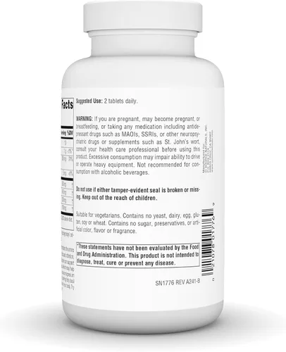 Vista 3 de Source Naturals Serene Science L-Teanina con Magnesio y GABA - 120 Tabletas