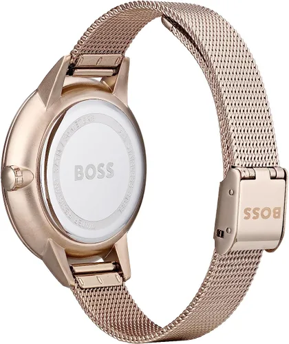 Vista 3 de Boss Symphony 1502424 Reloj de pulsera para mujeres, Oro, Movimiento de cuarzo
