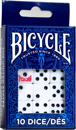 Vista 8 de Bicycle - 5 dados de 5 unidades equipo de juego de césped