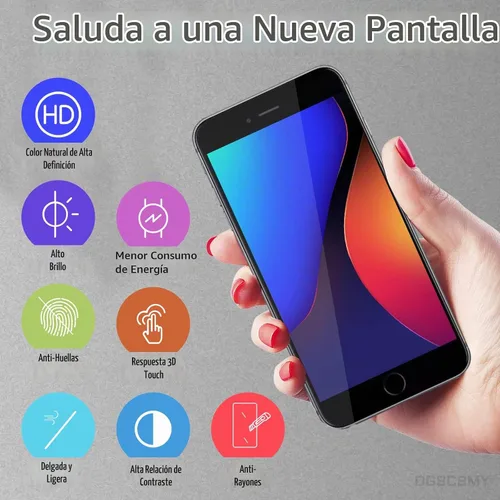 Vista 5 de para iPhone 8 SE 2ª generación de reemplazo de pantalla negro 4.7