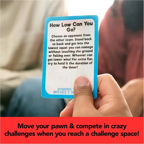 Vista 5 de Juego de Trivia Familiar Clásico Beat The Parents, Niños Contra Padres, con 25 Cartas de Bonificación para Edades de 6 años en adelante