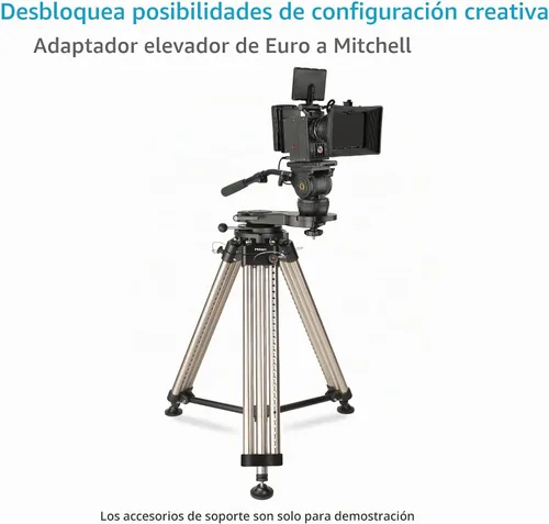 Vista 2 de Proaim Adaptador elevador Mitchell con base Euro/Elemac