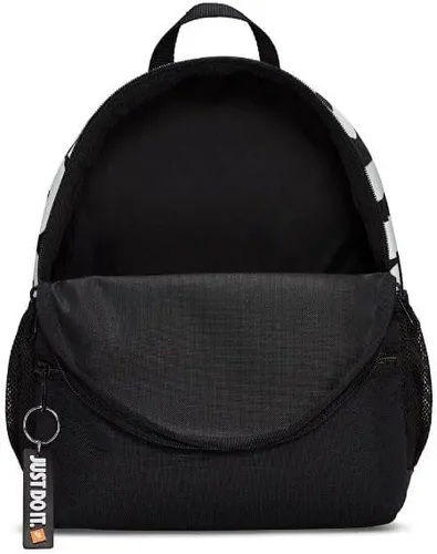 Vista 4 de Nike Brasilia JDI Mini Mochila - NegroBlanco, NegroBlanco, Moderno