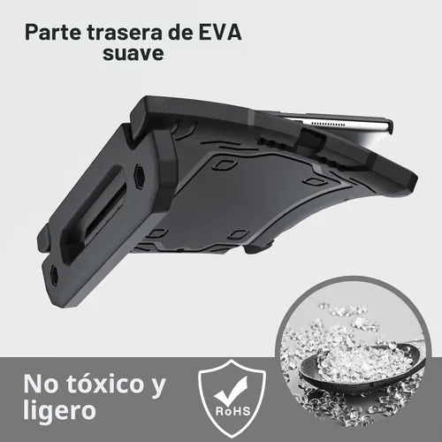 Vista 4 de JETech Funda infantil para iPad mini 5/4/3/2/1, color negro