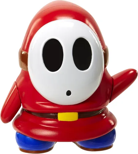 Vista 2 de World of Nintendo 91438 Figura de acción de chico tímido con moneda de 4 pulgadas