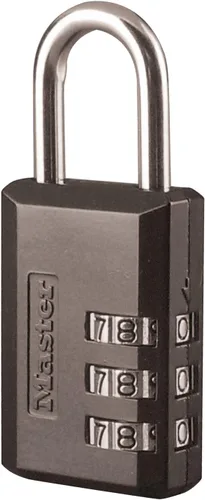 Vista 2 de Master Lock Cerraduras de viaje aprobadas por la TSA establece tu propia combinación, construcción de metal duradero