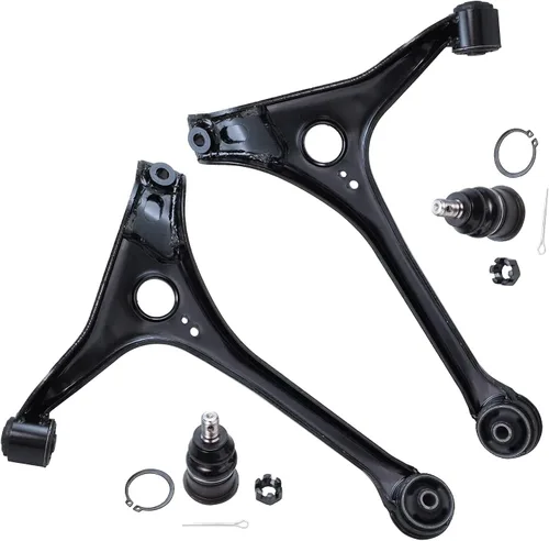 Vista 175 de Detroit Axle - Ejes de eje CV delantero izquierdo y derecho + Reemplazo de juntas esféricas de brazos de control inferiores delanteros para Ford
