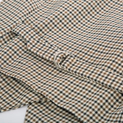 Vista 6 de GRACE KARIN Chaleco para mujer, estilo vintage, steampunk, espalda cruzada, jacquard