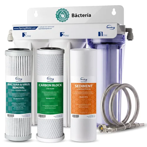 Vista 13 de iSpring US31KF Sistema de filtro de agua de eliminación de cloro de 3