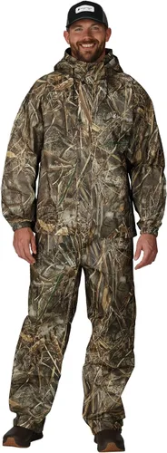 Vista 15 de FROGG TOGGS Traje de lluvia impermeable transpirable clásico de 3 capas para hombre, para todos los deportes