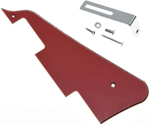 Vista 67 de Dopro Golpeador de guitarra LP con perla de abalone y soporte negro para Epi Les Paul