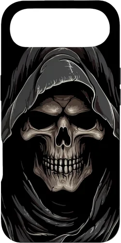 Vista 27 de Carcasa con capucha de fantasma de calavera para iPhone 17