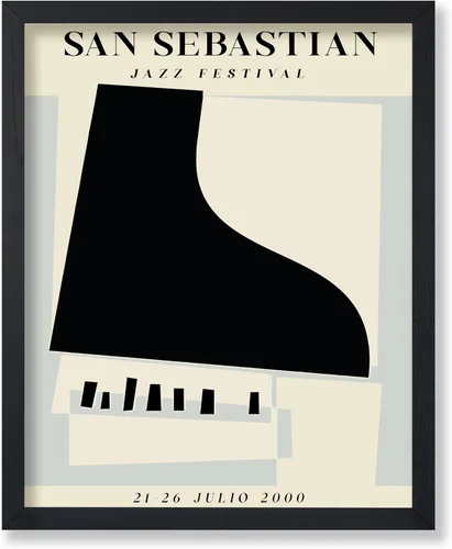Vista 19 de Poster Master Póster de música vintage de 3 piezas, impresión de instrumentos retro, regalo para músico, amigo, guitarra eléctrica, patrón, patente