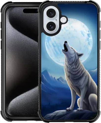 Vista 260 de Funda compatible con iPhone 8 Plus, diseño de oso de bosque otoñal, a prueba de golpes, antiarañazos, carcasa trasera de policarbonato duro