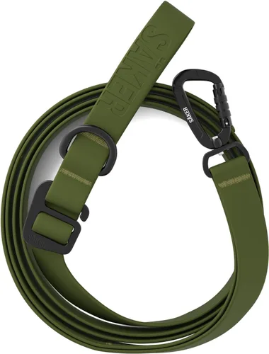 Vista 11 de Säker Kelp™ Correa Impermeable para Perros – Resistente, A Prueba de Olores, Correa para Perros Ajustable de 4 a 6 pies de Largo con Mosquetón