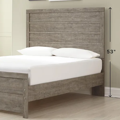 Vista 3 de Signature Design by Ashley Culverbach Farmhouse - Marco de cama de panel