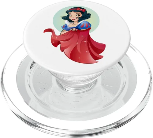 Vista 7 de Disney Snow White Stylized - Soporte y agarre para teléfonos y tabletas, Negro