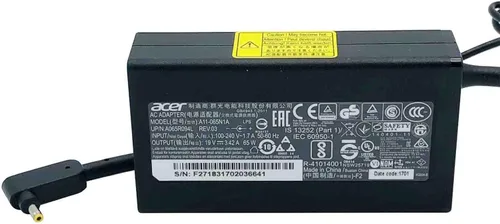Vista 7 de Original nuevo A11-065N1A 19V 3.42A 65W adaptador de CA cargador portátil para Acer Iconia W700 W700P W710 Aspire S5 S7 P3 C720 C720P Swift 3