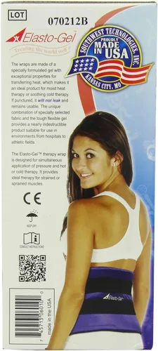 Vista 4 de Elasto-Gel gel versátil para envolturas corporales terapéuticas, No Model, Azul, negro, 1, 1