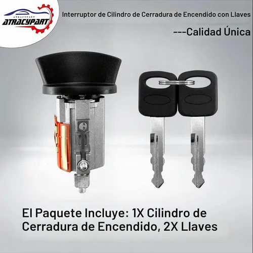 Vista 4 de Interruptor de cilindro de bloqueo de encendido con llaves para Ford Ranger F150 Mercury 96-16
