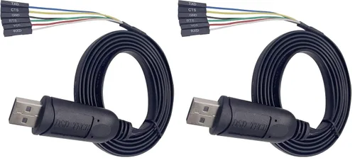 Vista 7 de DSD TECH SH-U09G USB a TTL Cable serie FTDI FT232RL IC 1.8M/5.9FT incorporado