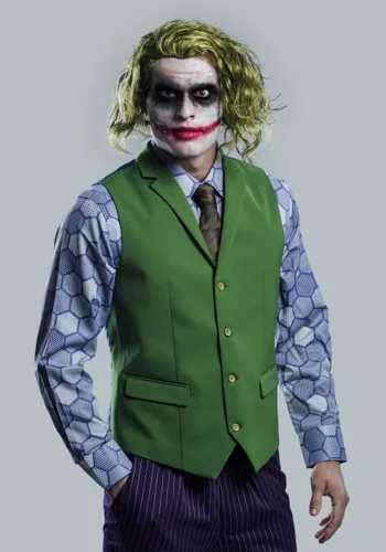 Vista 2 de Chaleco de Traje Ajustado THE JOKER (Auténtico) para Hombre Multicolor