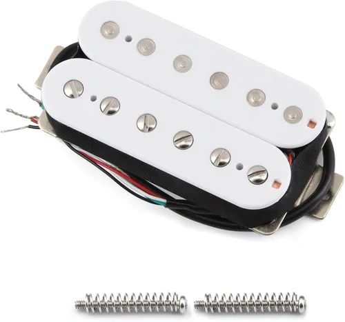 Vista 11 de FLEOR Pastillas de guitarra eléctrica Humbucker de doble bobina de 52 mm Puente de cerámica - Negro