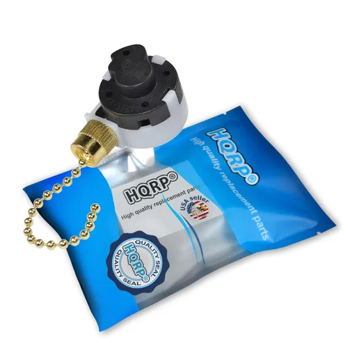 Vista 2 de HQRP Interruptor de control de 4 cables de 3 velocidades compatible con ventilador de techo Westinghouse, función L-1-2-3, L-2-3, L-1-3, L-1-2 +