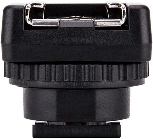 Vista 2 de JJC Micrófono y luz LED convertidor adaptador de zapata fría para Sony FDR-AX53 AX43 AX45 AX33 AX60 AX100 AX700 HDR-CX675 CX680 CX900 CX400E CX510E