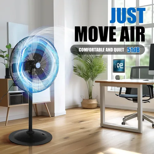 Vista 6 de Iliving – Ventilador de piso de alta velocidad