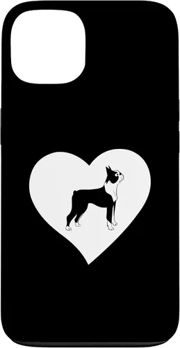 Vista 7 de Boston Terrier Heart Funny Boston Bull Terrier Pet Dog Lover Case for iPhone 17