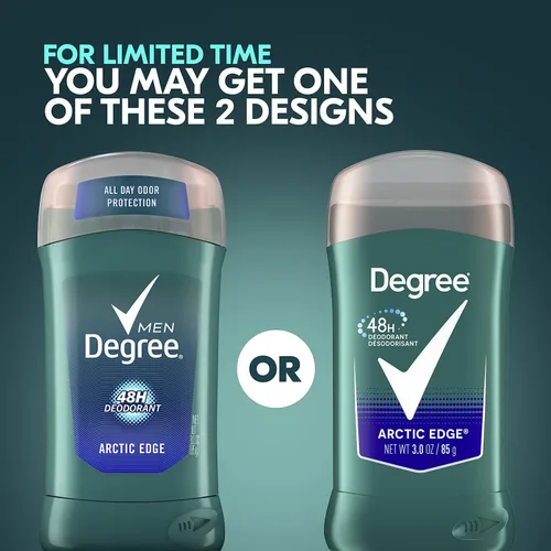 Vista 7 de DEGREE MENS DEO - Desodorante fresco para hombre, Arctic Edge, 3 onzas