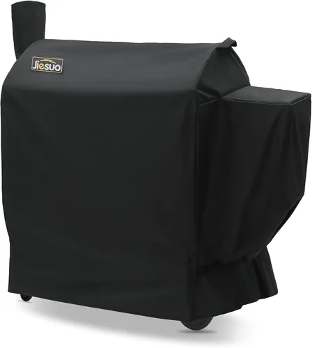 Vista 10 de Cubierta de parrilla para parrillas Traeger serie 22 y Pro 575, resistente e impermeable, diseño de cremallera especial