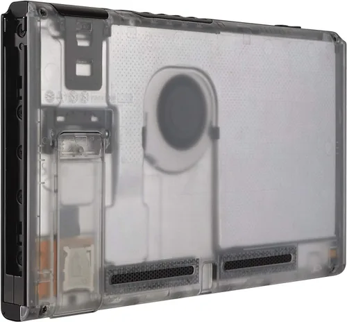 Vista 5 de eXtremeRate - Placa trasera para consola Nintendo Switch carcasa NS Joycon versión D-Pad con botones completos carcasa de repuesto para Nintendo