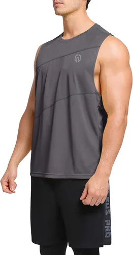 Vista 7 de NELEUS Camiseta sin mangas Dry Fit para hombre