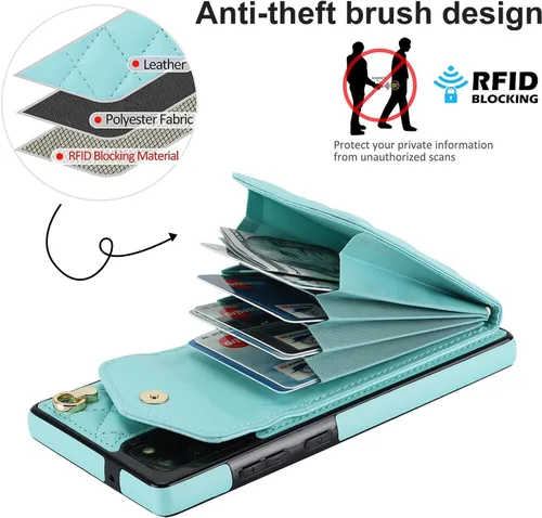 Vista 4 de Asuwish Funda de teléfono para Samsung Galaxy Note 20 5G con protector de pantalla de vidrio templado y correa para la muñeca, anillo con bloqueo