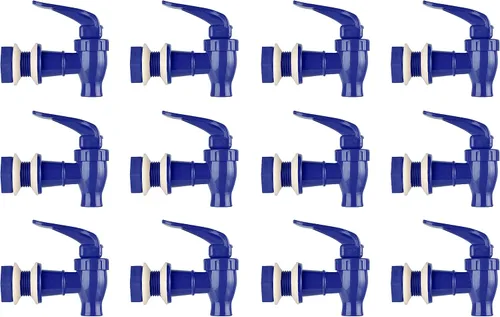 Vista 10 de Brio Válvula de repuesto para dispensador de agua, paquete de 4 grifos enfriadores para dispensadores de bebidas, vajillas, refrigeradores y más