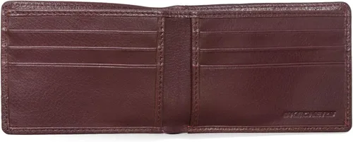 Vista 2 de Skechers Men's Passcase RFID Leather Wallet with Flip Pocket