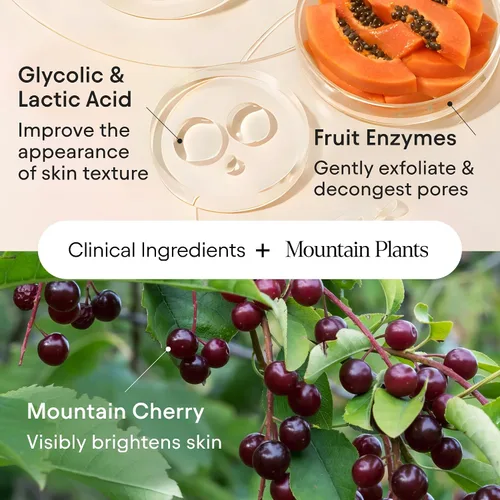 Vista 3 de ALPYN - Limpiador cremoso burbujeante y clarificante con ácido glicólico I dirige los poros y puntos negros, 4 oz / 4.0 fl oz