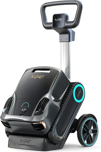 Vista 10 de Aiper Scuba X1 Pro Max - Robot aspirador de piscina y robótico para piscina con succión de 8,500 GPH, mapeo de piscina, filtración ultrafina de 3